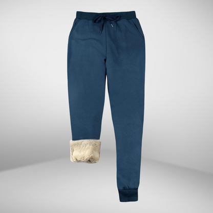 Sherpa Lined Fleece Jogger Sweatpants