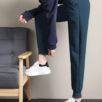 Sherpa Lined Fleece Jogger Sweatpants