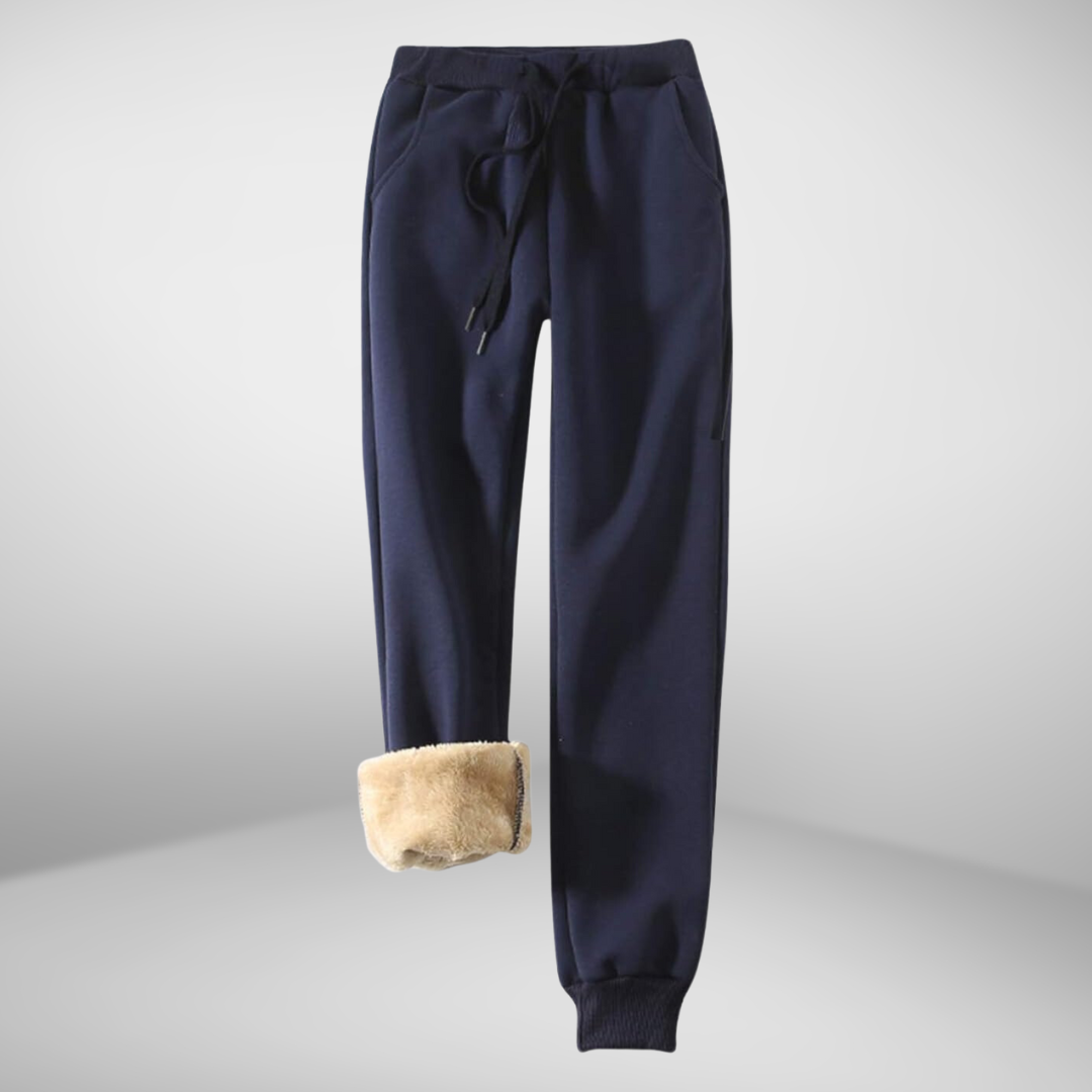 Sherpa Lined Fleece Jogger Sweatpants