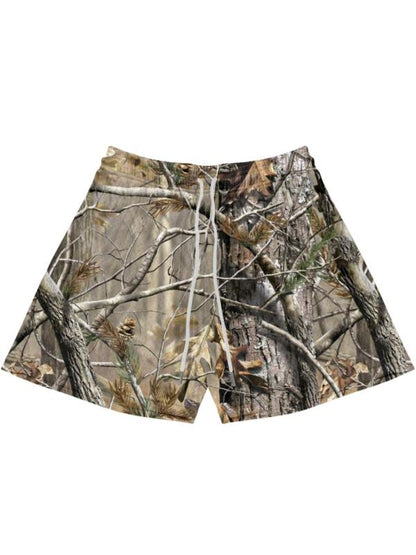 Unisex Camo Mesh Shorts