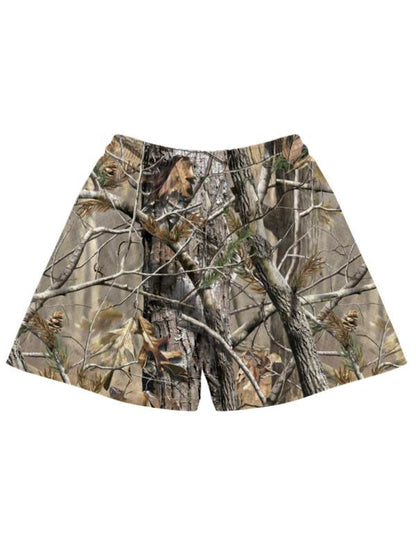 Unisex Camo Mesh Shorts